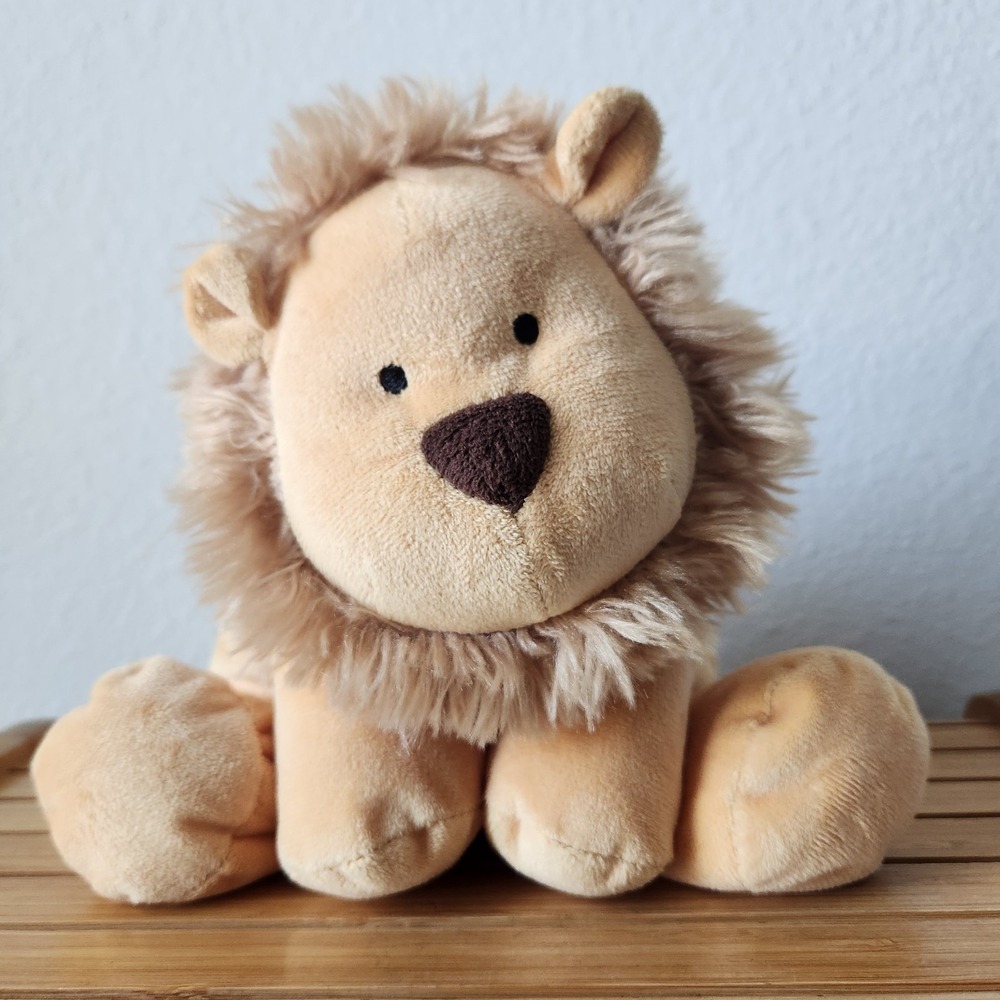 RETIRED Jellycat Dozydou Yellow Golden Plush Stuffed Lion Floppy Soft Lovey 12in